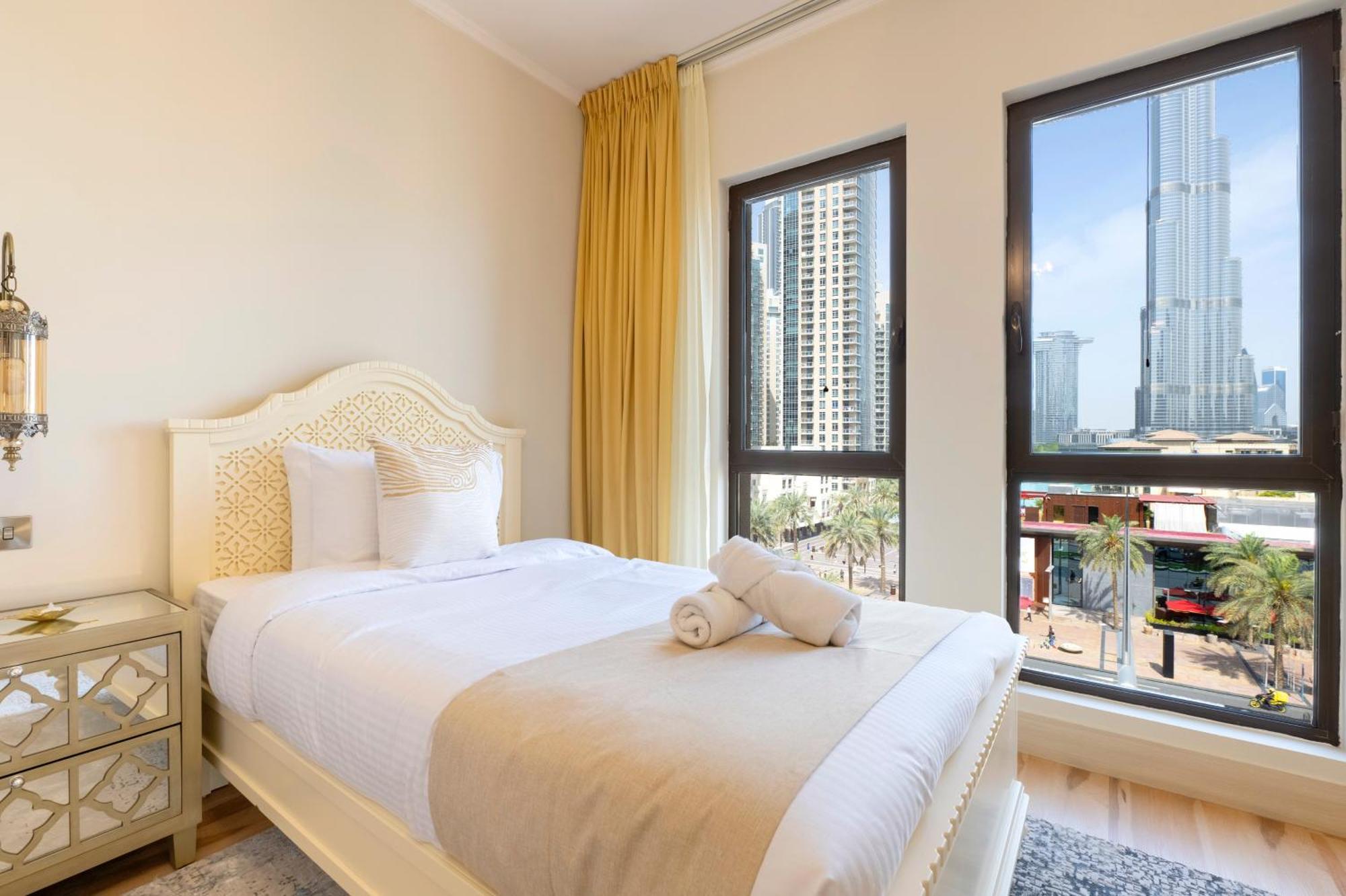 Ultra Luxury Downtown - Full Burj Khalifa View - 5 Min Walk To Dubai Mall! Екстериор снимка