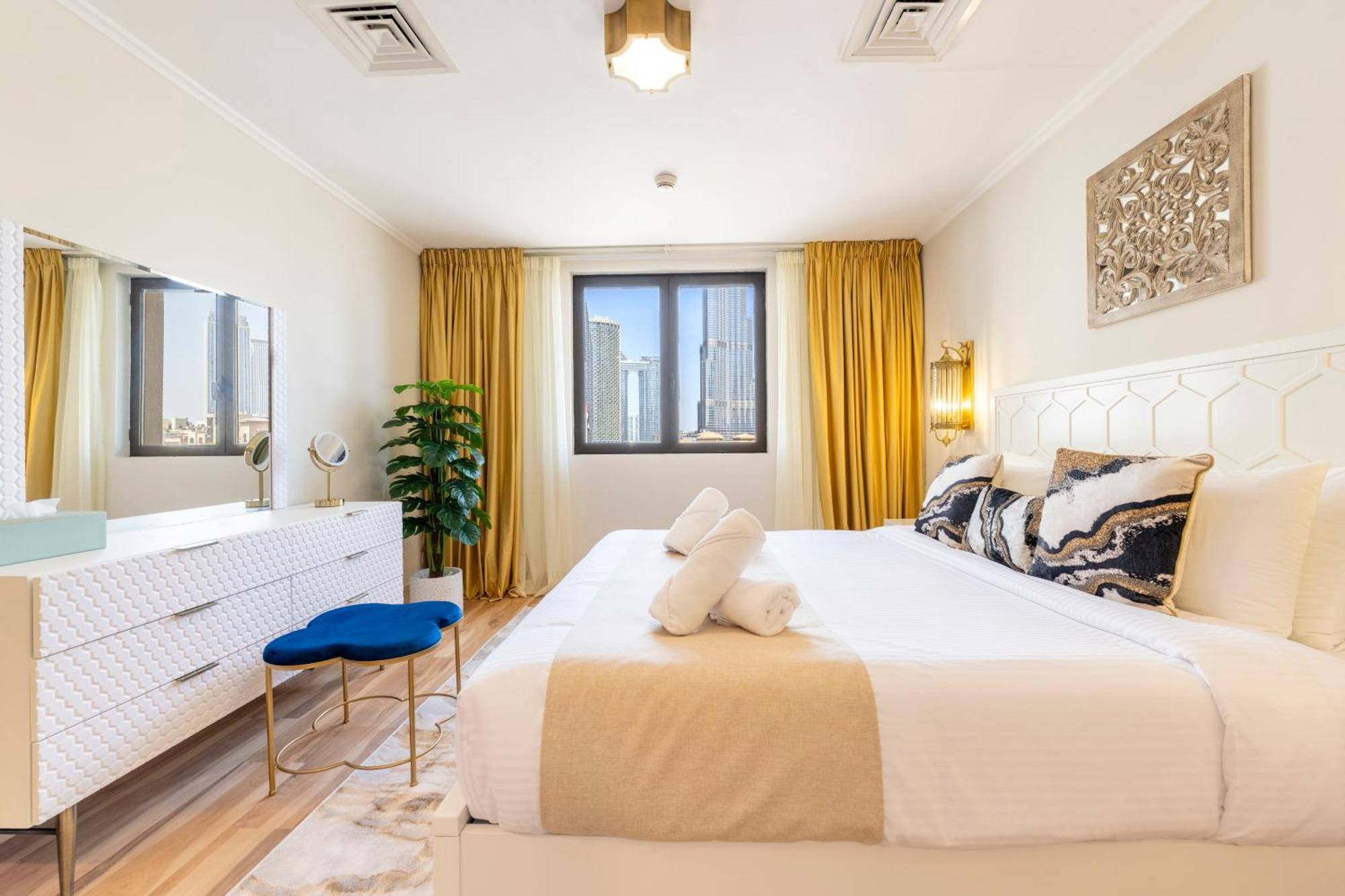 Ultra Luxury Downtown - Full Burj Khalifa View - 5 Min Walk To Dubai Mall! Екстериор снимка